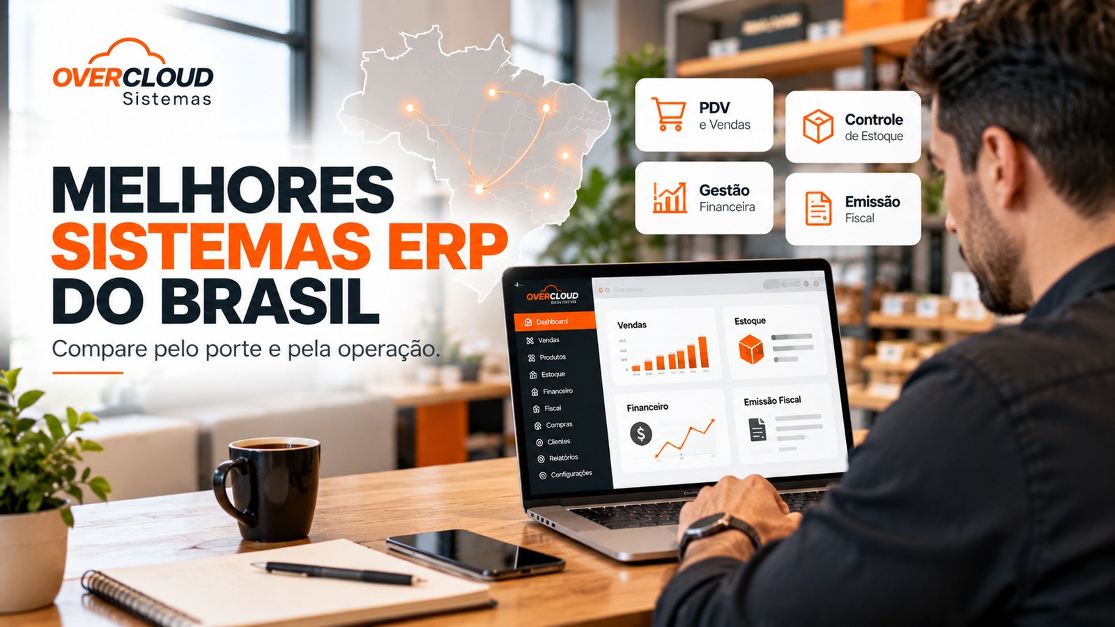 Comparativo dos melhores sistemas ERP do Brasil com foco em gestão empresarial