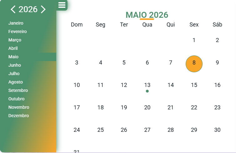 Tela de agendamento de mensagens do OverCRM
